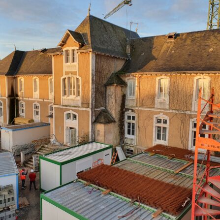 Enduit rénovation AVANT - Ravalement de France - façadier - enduit de façade en Charente-Maritime, Vendée, Loire-Atlantique
