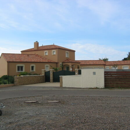 Enduit Maison individuelle - Ravalement de France - façadier - enduit de façade en Charente-Maritime, Vendée, Loire-Atlantique