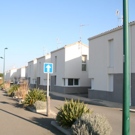 Maisons groupées Olonne sur Mer - Ravalement de France - façadier - enduit de façade en Charente-Maritime, Vendée, Loire-Atlantique