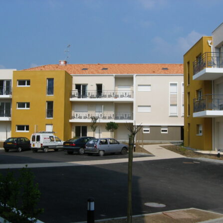 Immeuble Eiffage Les Sables d'Olonne - Ravalement de France - façadier - enduit de façade en Charente-Maritime, Vendée, Loire-Atlantique