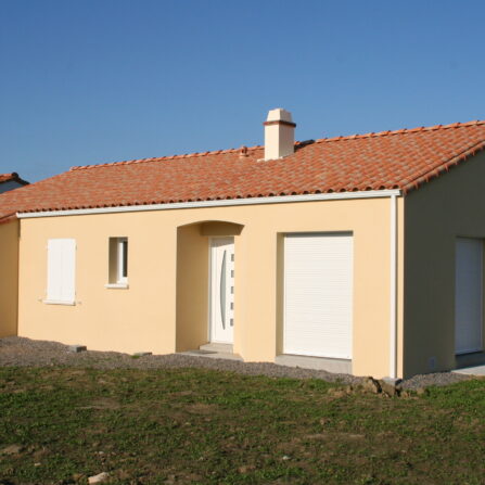 Maison individuelle - Ravalement de France - façadier - enduit de façade en Charente-Maritime, Vendée, Loire-Atlantique