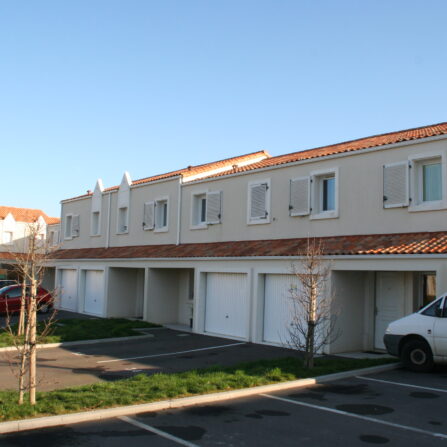 Maisons groupées Olonne sur Mer - Ravalement de France - façadier - enduit de façade en Charente-Maritime, Vendée, Loire-Atlantique