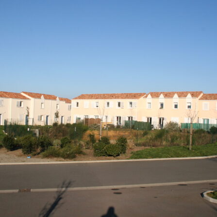 Maisons groupées Olonne sur Mer - Ravalement de France - façadier - enduit de façade en Charente-Maritime, Vendée, Loire-Atlantique